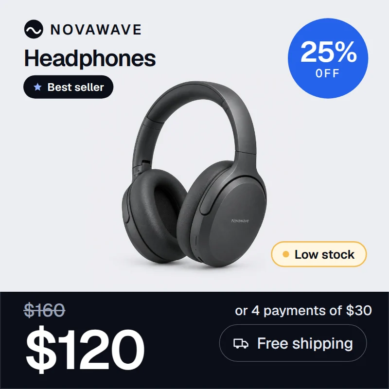 Headphones dynamic ad