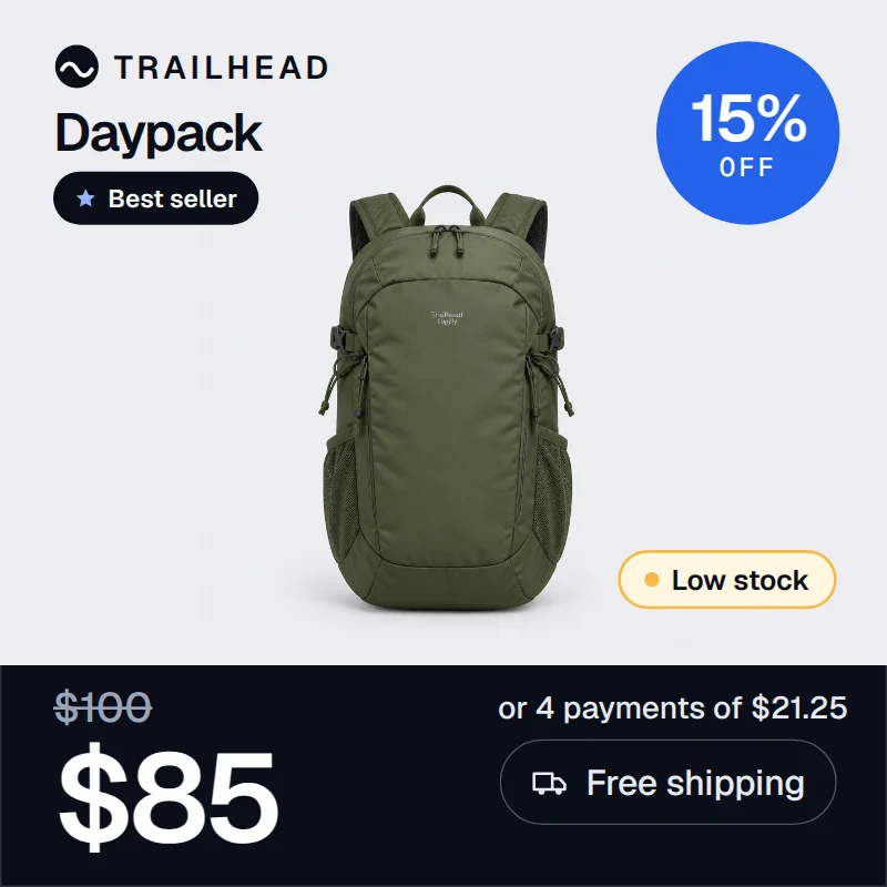 Daypack dynamic ad